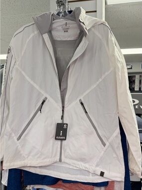 Women's Lightweight White Windbreaker Jacket
